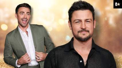 Tyler Hynes Hilariously Trolls Jonathan Bennett For Barely Noticing His ‘Nipple Shirt’ at Hallmark Event (PHOTOS)