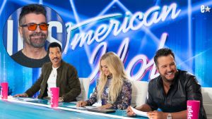 Simon Cowell, Lionel Richie, Carrie Underwood, Luke Bryan