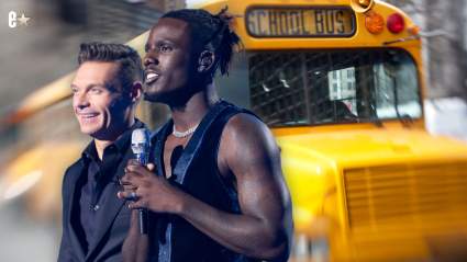 Kids Swarm ‘American Idol’ Finalist Jamal Roberts During Emotional Visit to School Where He Teaches