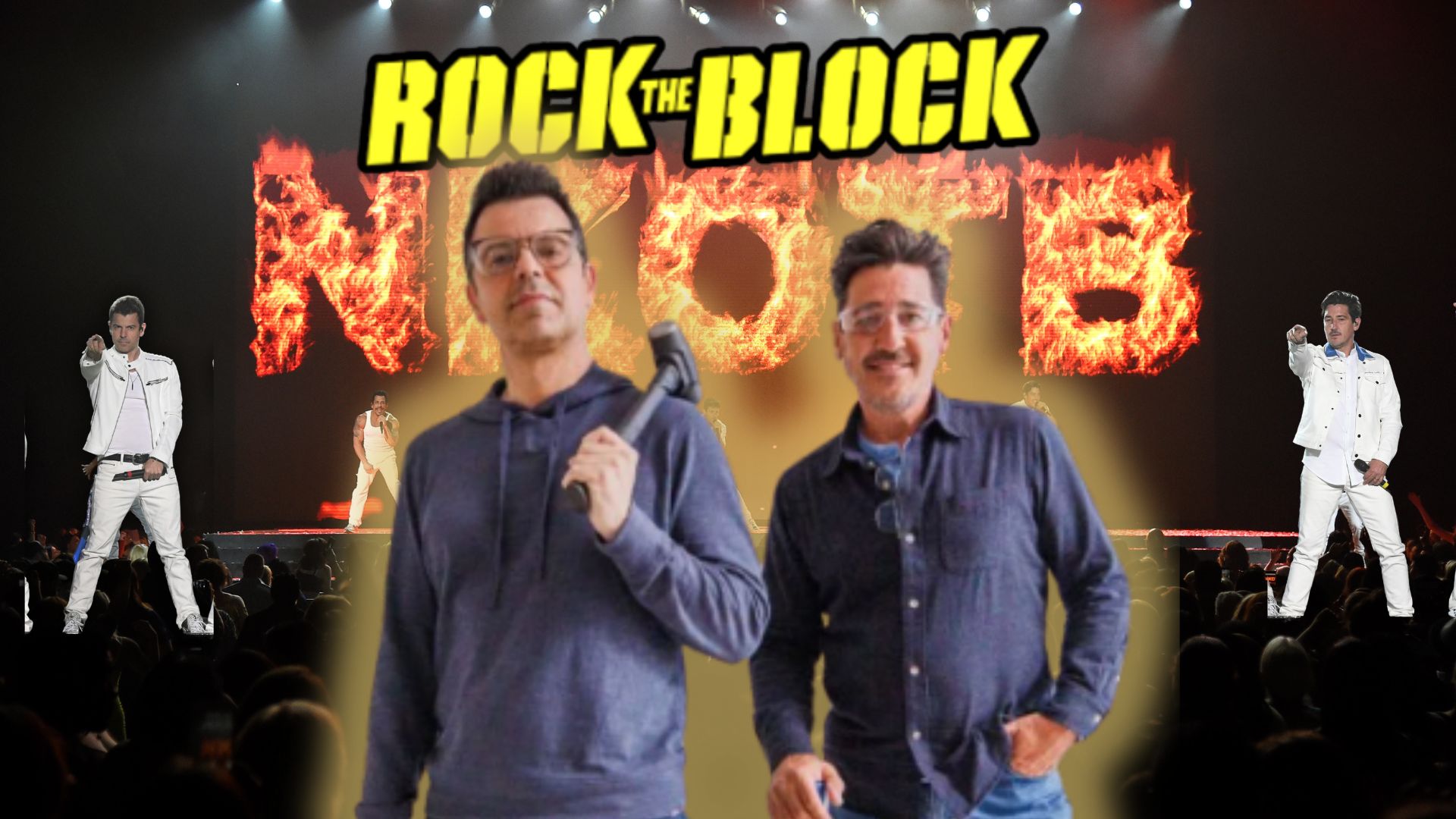 Jordan & Jonathan Knight Talk Blocks
