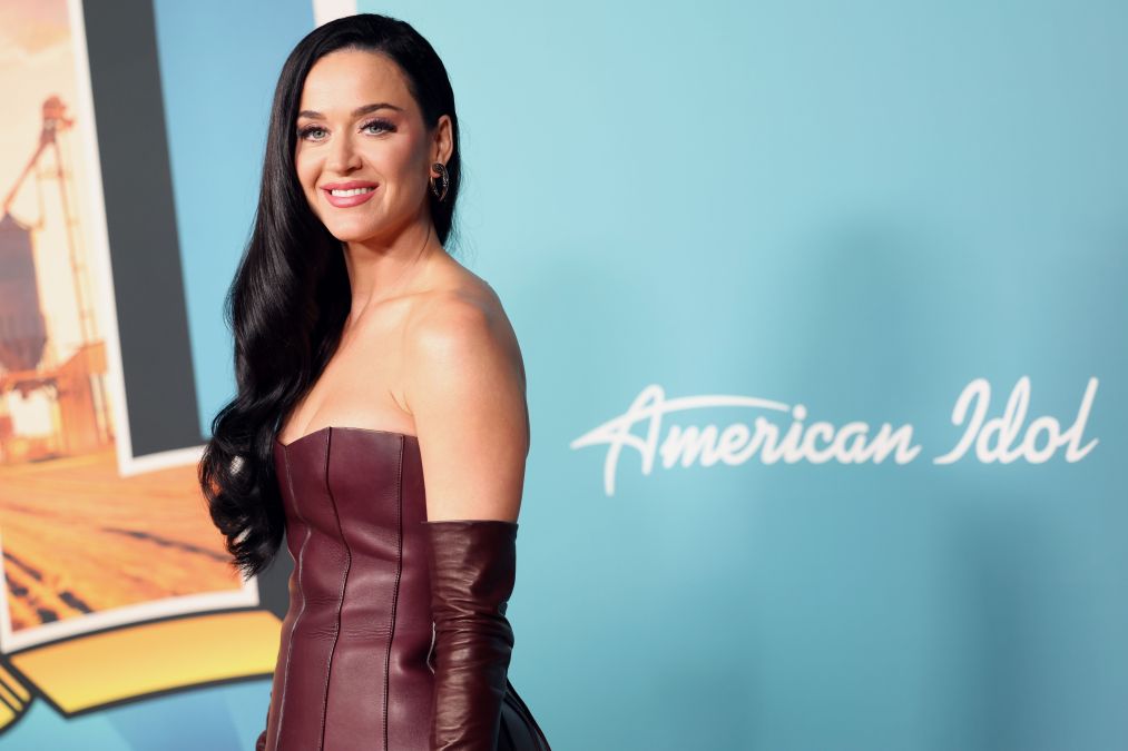Katy Perry attends the "American Idol" event 