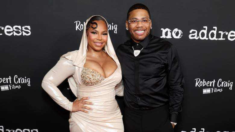 Ashanti and Nelly at the No Address Los Angeles premiere in 2025