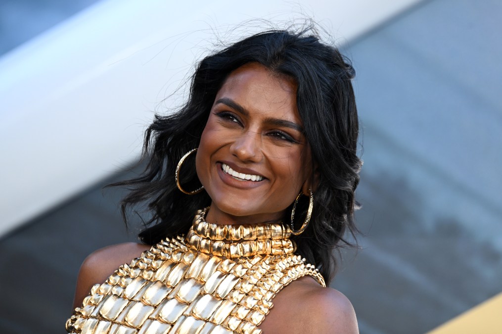 Simone Ashley attends the European Premiere of F1 ® The Movie