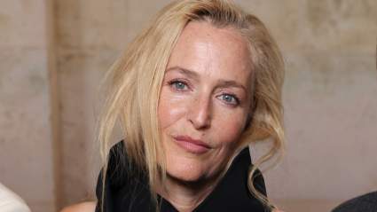 Gillian Anderson Brings Her Fashion A-Game in Gorgeous Paris Fashion Week Photos