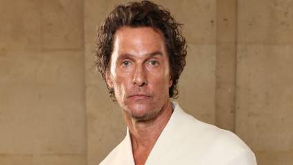 Matthew McConaughey & His Wife Stun With Matching Looks at Paris Fashion Week