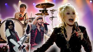 Dolly Parton ROCKS with Motley Crue