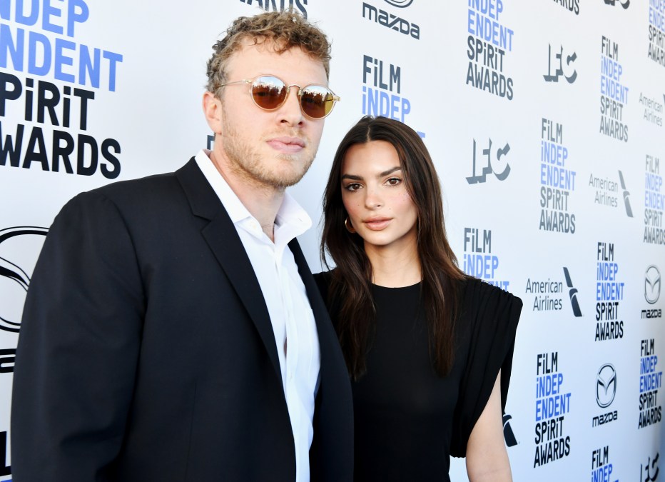 Sebastian Bear-McClard and Emily Ratajkowski 