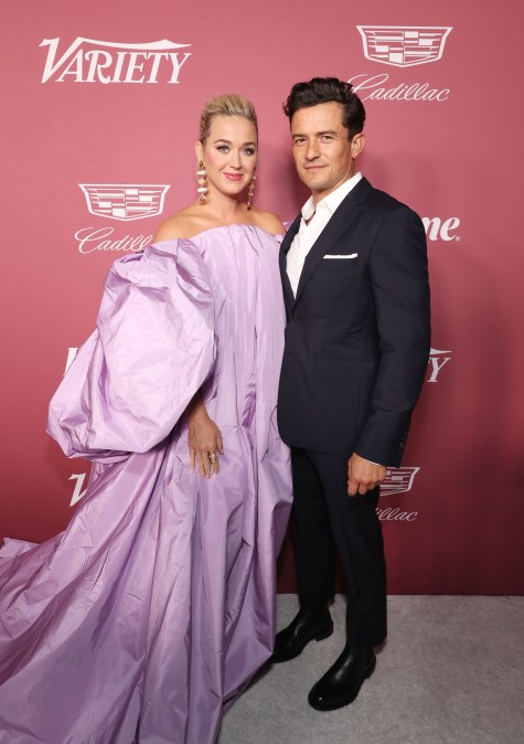 Katy Perry and Orlando Bloom attend an event