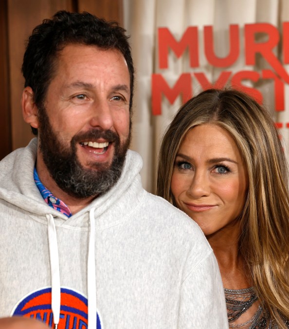 Adam Sandler and Jennifer Aniston 