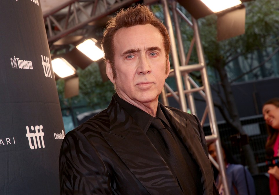 Nicolas Cage attends the "Dream Scenario" premiere during the 2023  TIFF