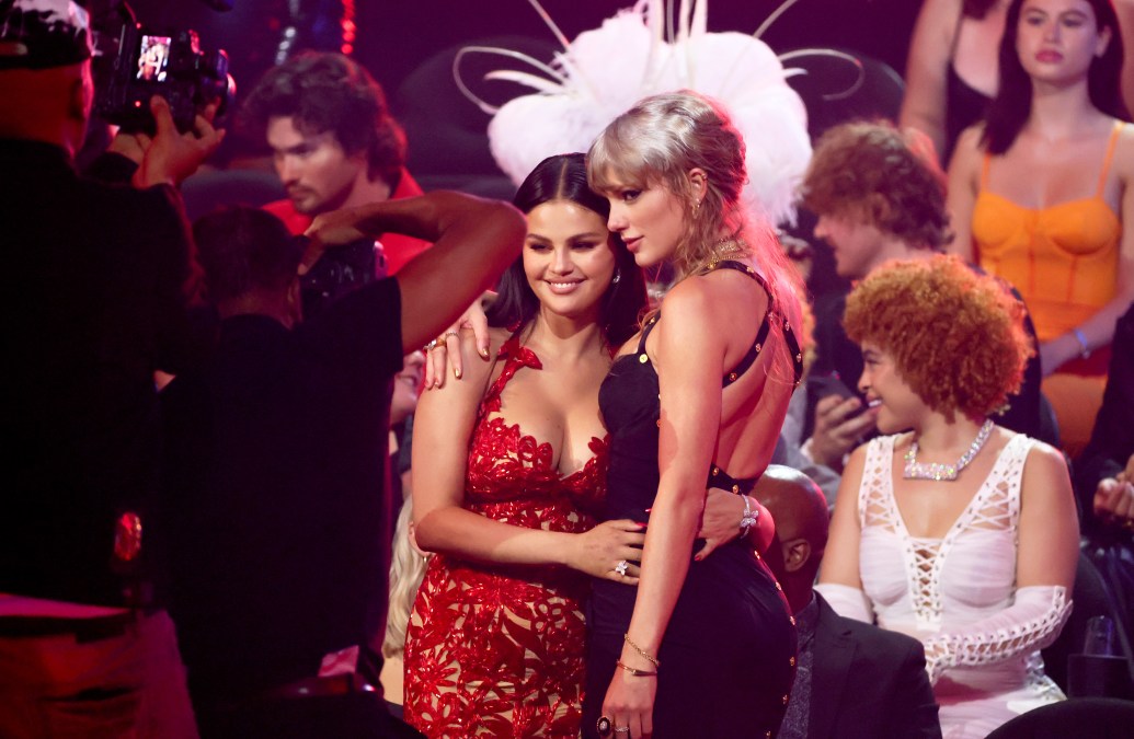 Selena Gomez, Taylor Swift, and Ice Spice 