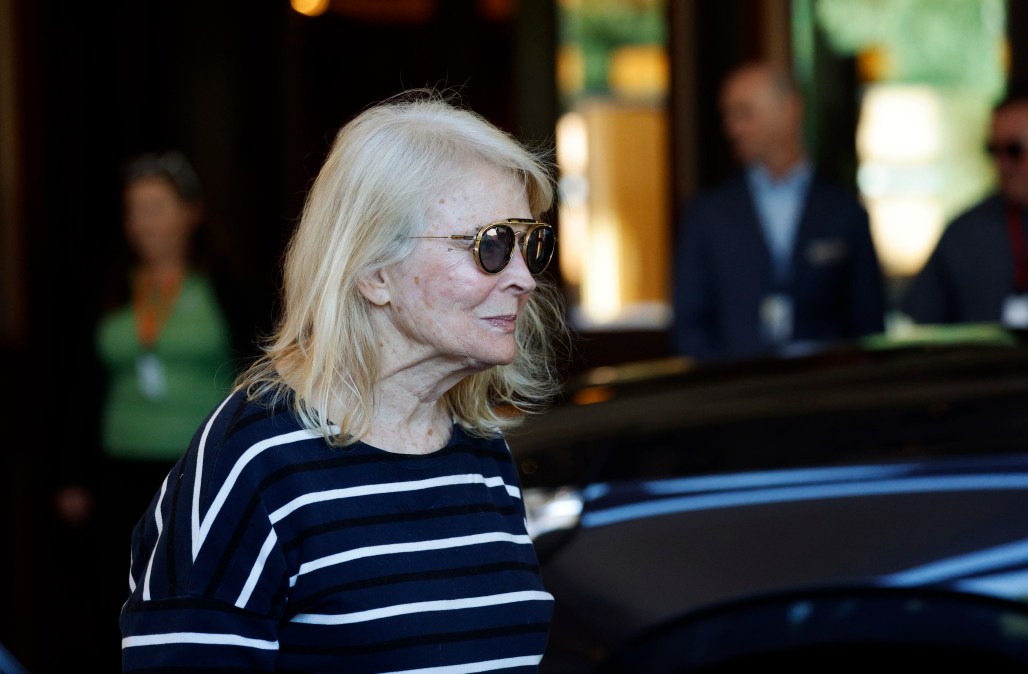 Actress Candice Bergen arrives at the Allen & Company Sun Valley