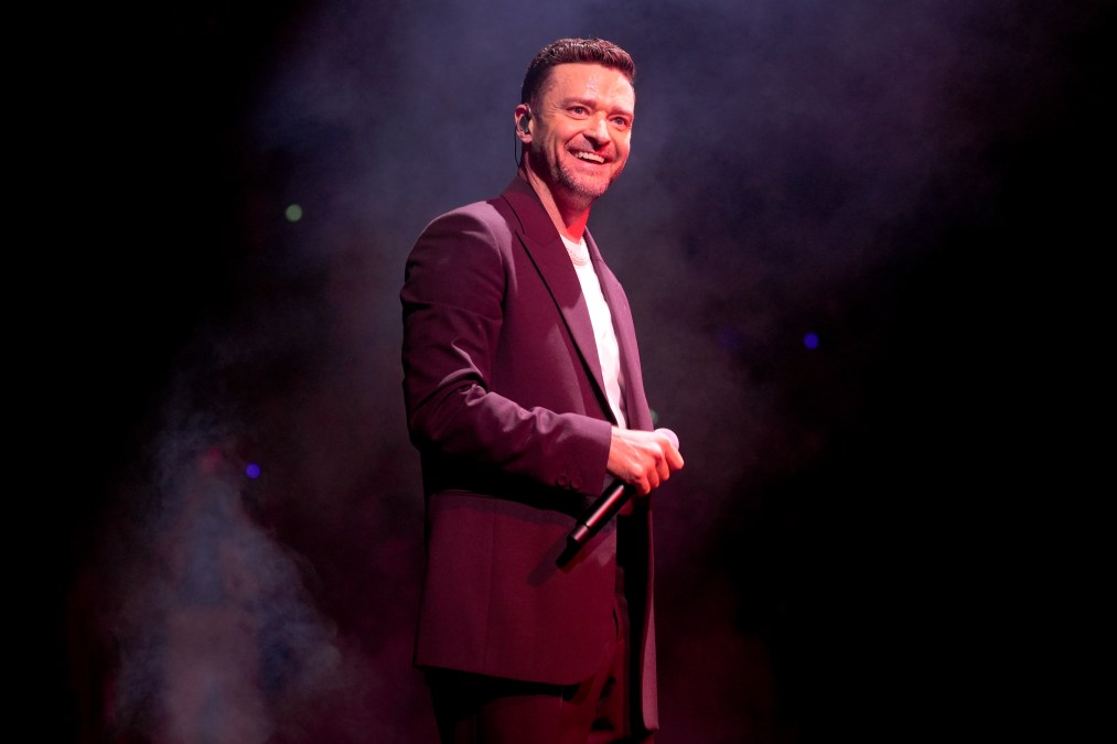 Justin Timberlake performs onstage