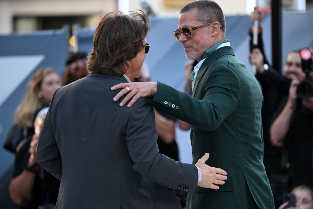 Tom Cruise and Brad Pitt 