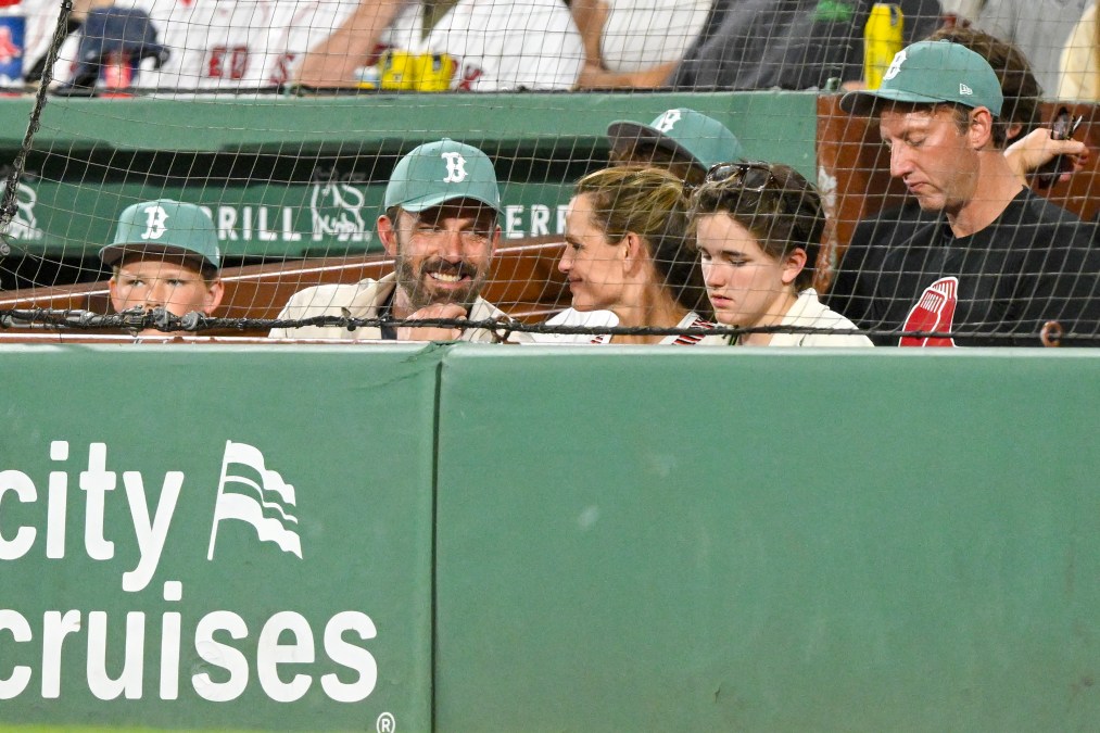 Jennifer Garner and Ben Affleck at Game
