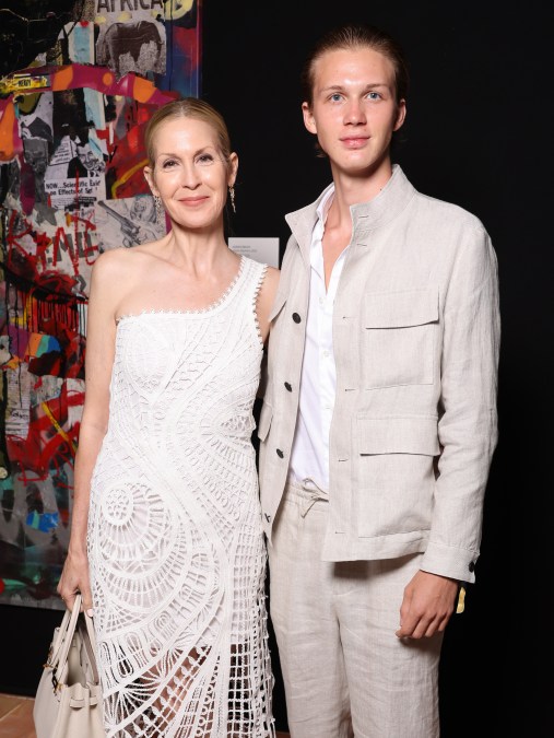 Kelly Rutherford and Hermes Giersch 
