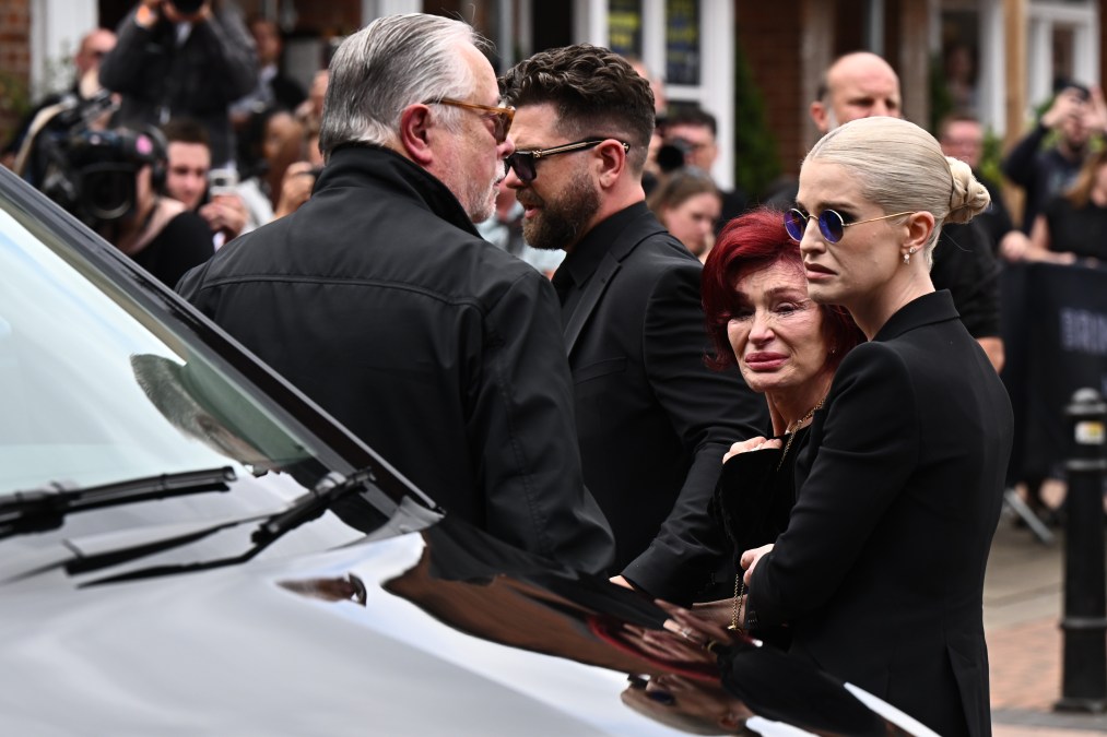 Jack Osbourne, Sharon Osbourne and Kelly Osbourne 