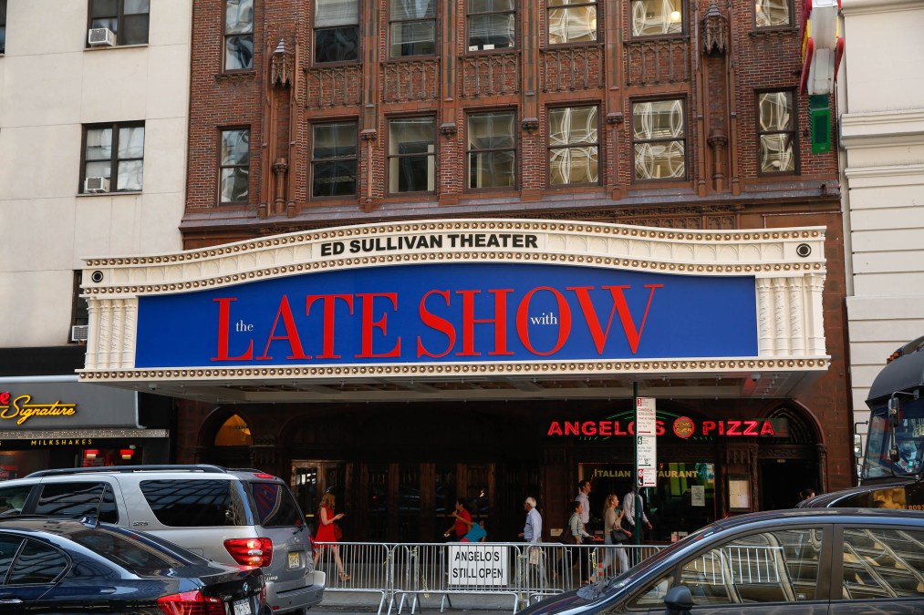 "The Late Show With Stephen Colbert" in NYC