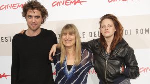 Robert Pattinson, Catherine Hardwicke and Kristen Stewart