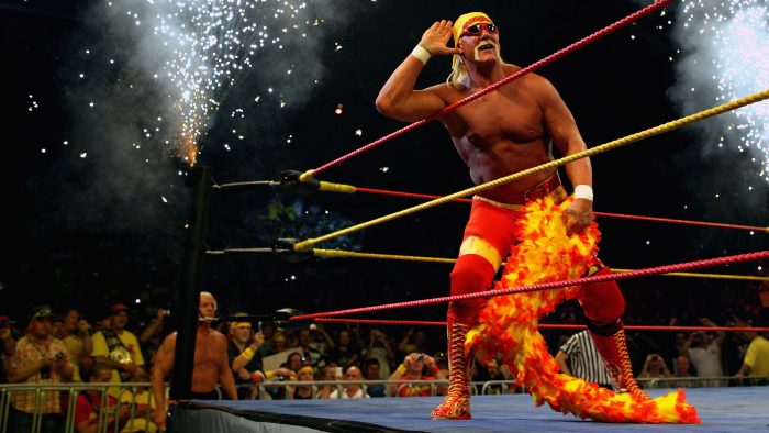Hulk Hogan at Hulk Hogan's Hulkamania Tour in 2009