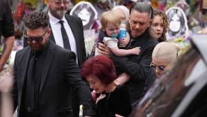 Jack Osbourne, Sharon Osbourne, Kelly Osbourne and Sid Wilson