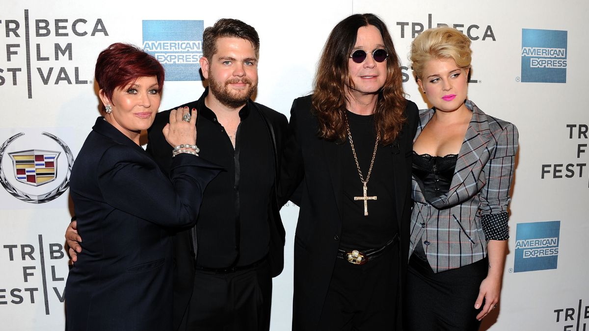 Sharon Osbourne, Jack Osbourne, Ozzy Osbourne and Kelly Osbourne attend the premiere of "God Bless Ozzy Osbourne" during the 2011 Tribeca Film Festival at BMCC Tribeca PAC on April 24, 2011 in New York City