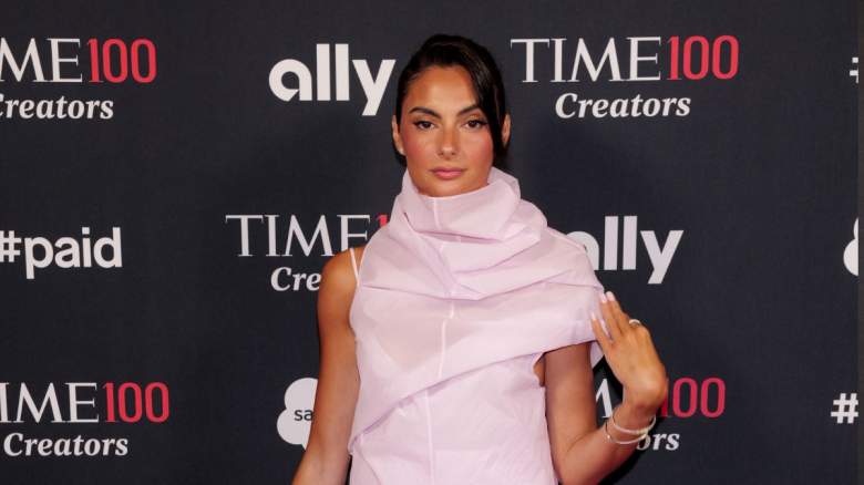 Paige DeSorbo attends the 2025 TIME100 Creators Launch Party at Gansevoort Rooftop on July 10, 2025