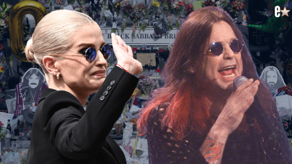 PHOTOS: Kelly Osbourne Honors Dad Ozzy by Wearing His Iconic Glasses at Memorial