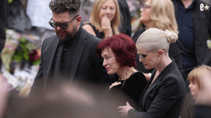 VIDEO: Sharon Osbourne Shares Emotional Moment With Fans at Husband Ozzy’s Memorial