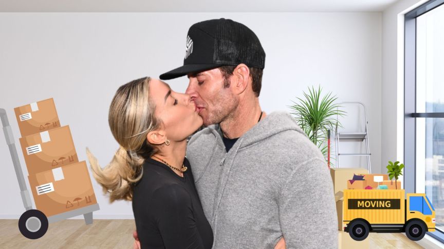 Tarek & Heather Rae El Moussa Move In to New House