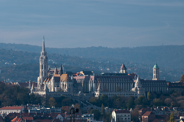 Fisherman's Bastion in Budapest, Hungary