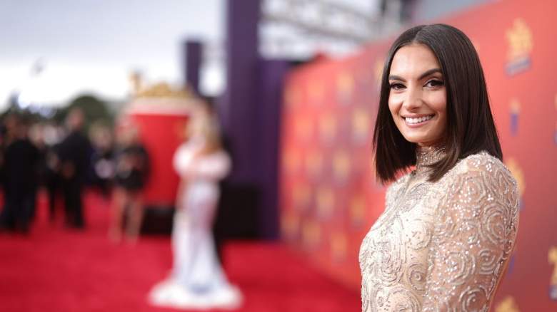 Paige DeSorbo attends the 2022 MTV Movie & TV Awards: UNSCRIPTED at Barker Hangar in Santa Monica, California