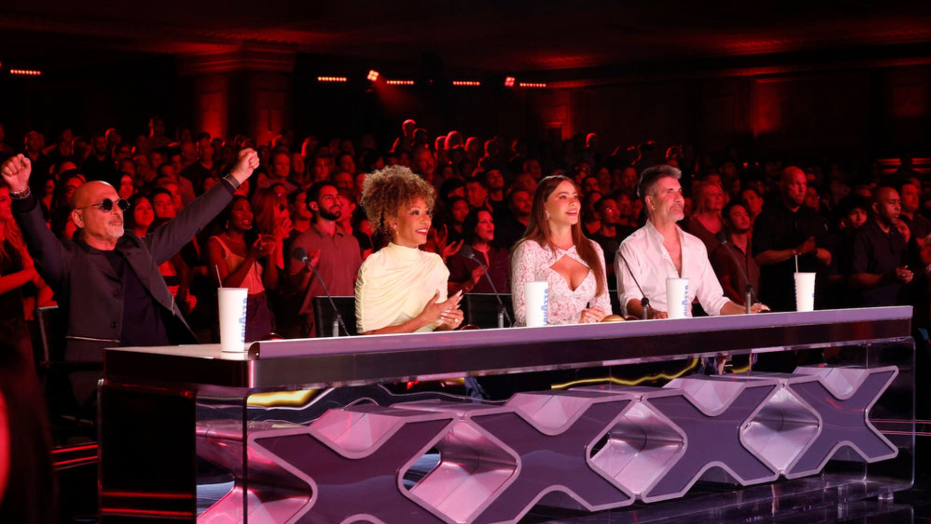 Howie Mandel, Mel B, Sofia Vergara, Simon Cowell
