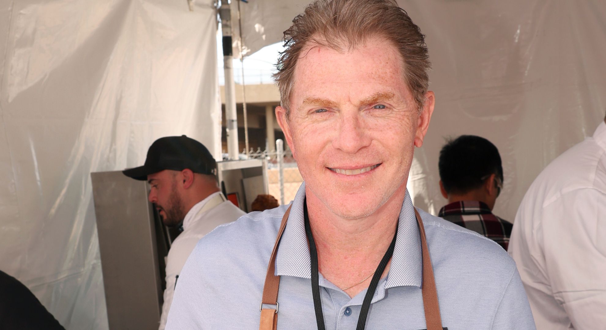 Bobby Flay attends The Players Tailgate Hosted By Bobby Flay and presented by Bullseye Event Group for Super Bowl LVII on February 12, 2023 in Phoenix, Arizona