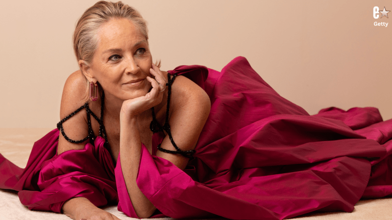 Sharon Stone, 67, Turns Heads in Bold Slit Gown