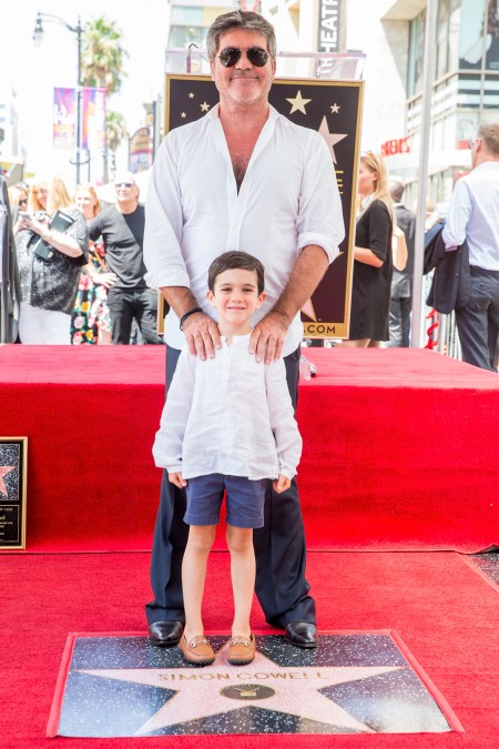 Simon Cowell and Eric Cowell 