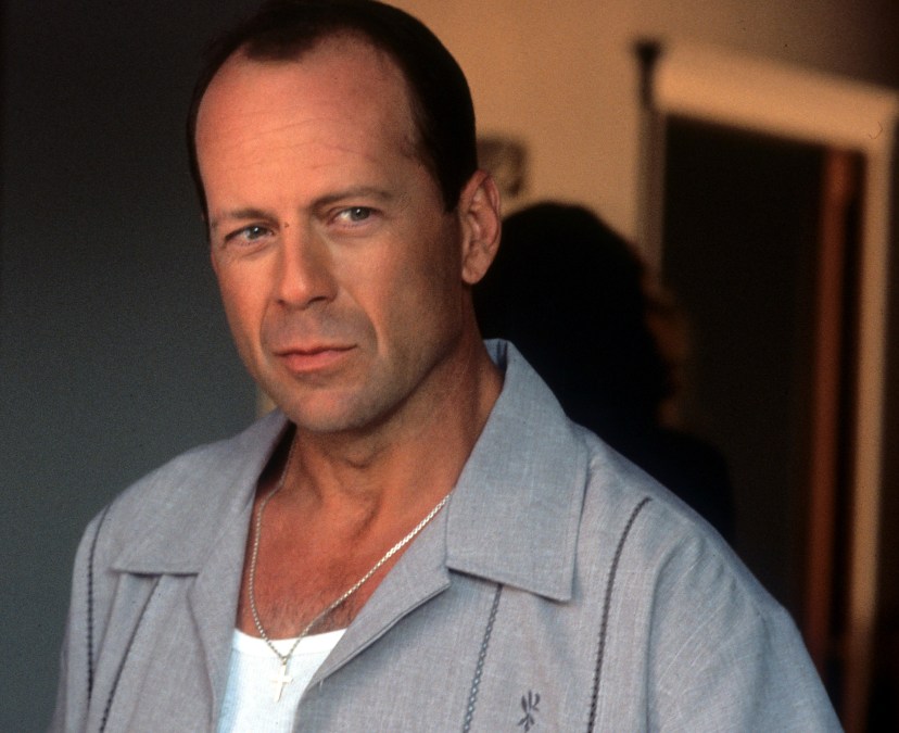 Bruce Willis in a scene from the film 'The Whole Nine Yards', 2000.