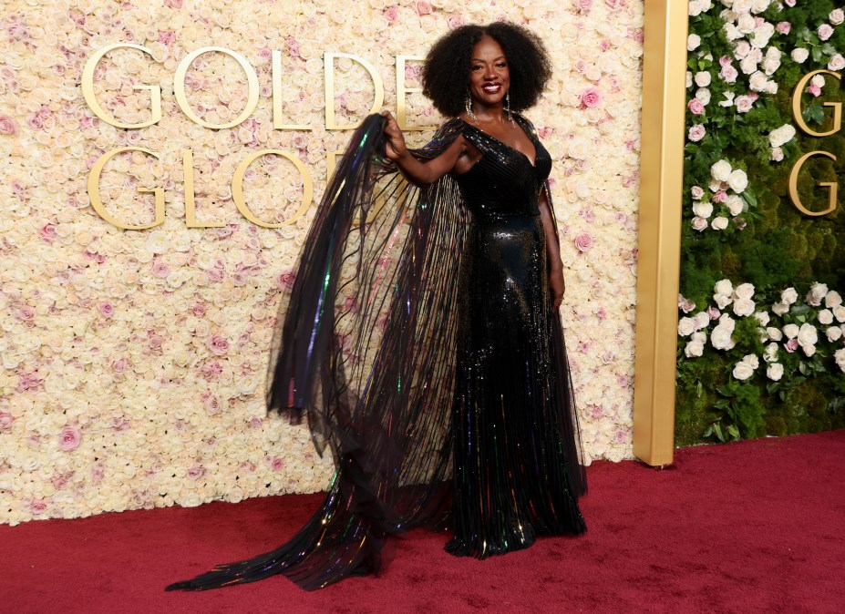 Viola Davis attends the 82nd Annual Golden Globe Awards