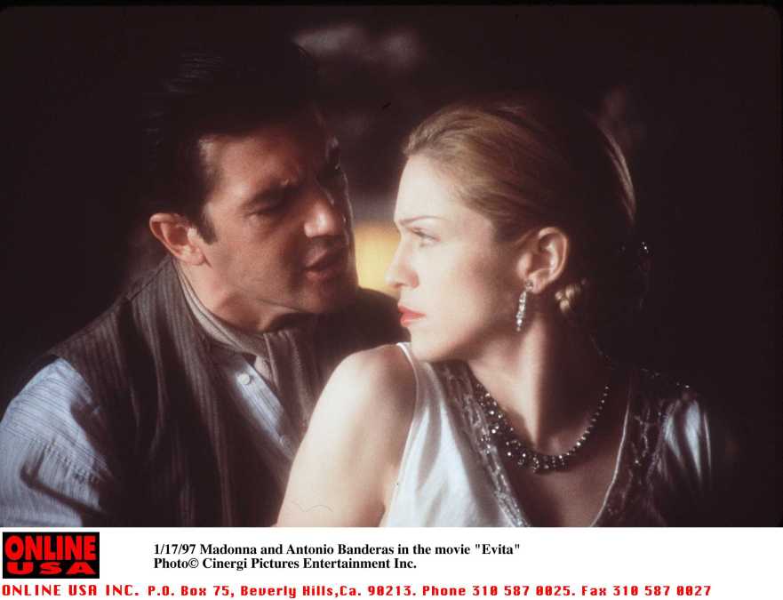 Madonna And Antonio Banderas 