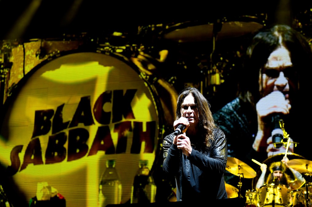 Ozzy Osbourne of Black Sabbath 