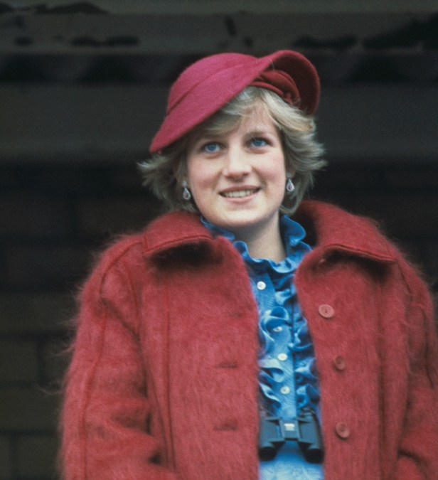 The Princess of Wales (1961 - 1997, later Diana, Princess of Wales) at Aintree racecourse for the Grand National, 3rd April 1982.