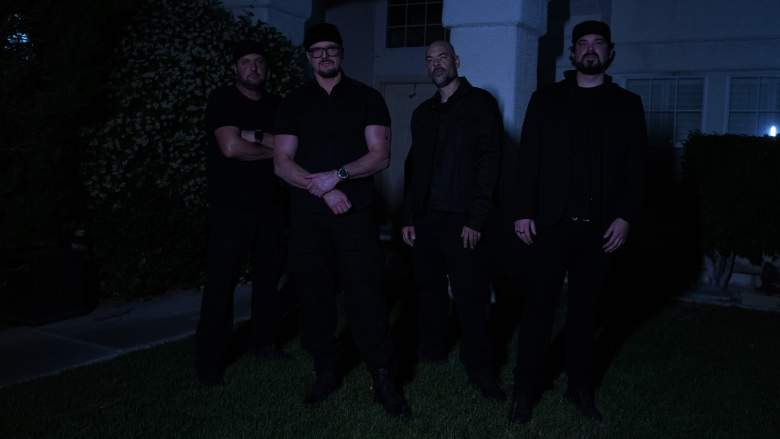 Ghost Hunters Billy Tolley, Zak Bagans, Aaron Goodwin, and Jay Wasley