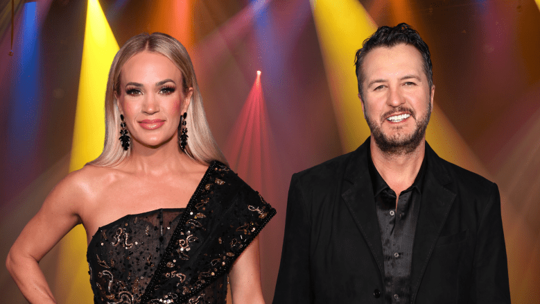 Luke Bryan and Carrie Underwood