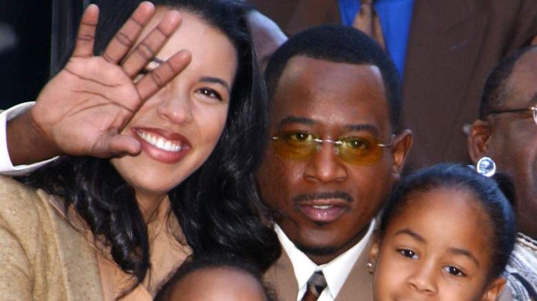 Martin Lawrence and Shamicka Gibbs smiling