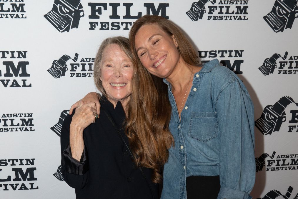 Actresses Sissy Spacek and Schuyler Fisk