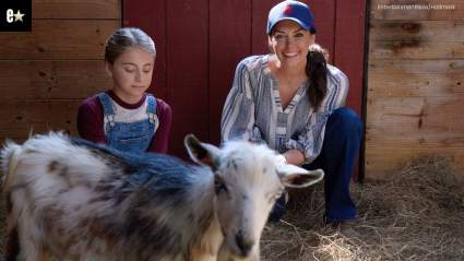 Hallmark’s Taylor Cole Gushes Over ‘Double Scoop’ Castmates, Including a Goat With Fleas (EXCLUSIVE)