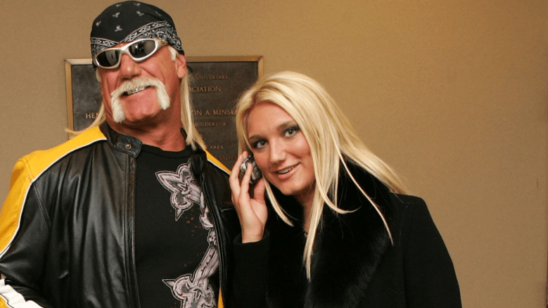Hulk with daughter Brooke