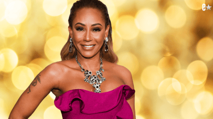 PHOTO: Mel B, 50, Stuns in Plunging Red Dress for Second Wedding to Rory McPhee