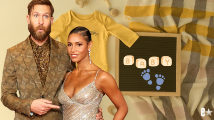 ‘So Grateful’: Calvin Harris & Wife Vick Hope Welcome Their First Baby Together