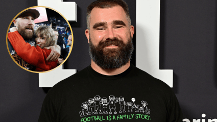 Jason Kelce Shares the Sweetest Shoutout to Travis Kelce & Taylor Swift After Engagement: VIDEO